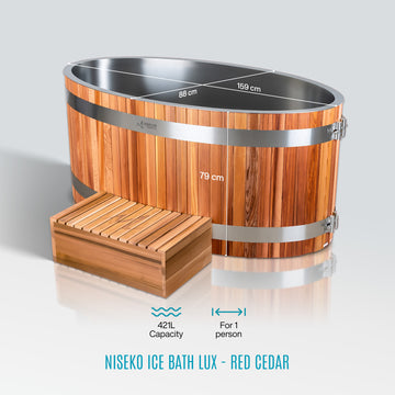 Lux + 1HP Chiller | Red Cedar
