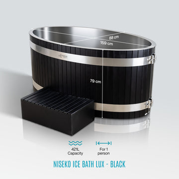 Lux + 1HP Chiller | Black