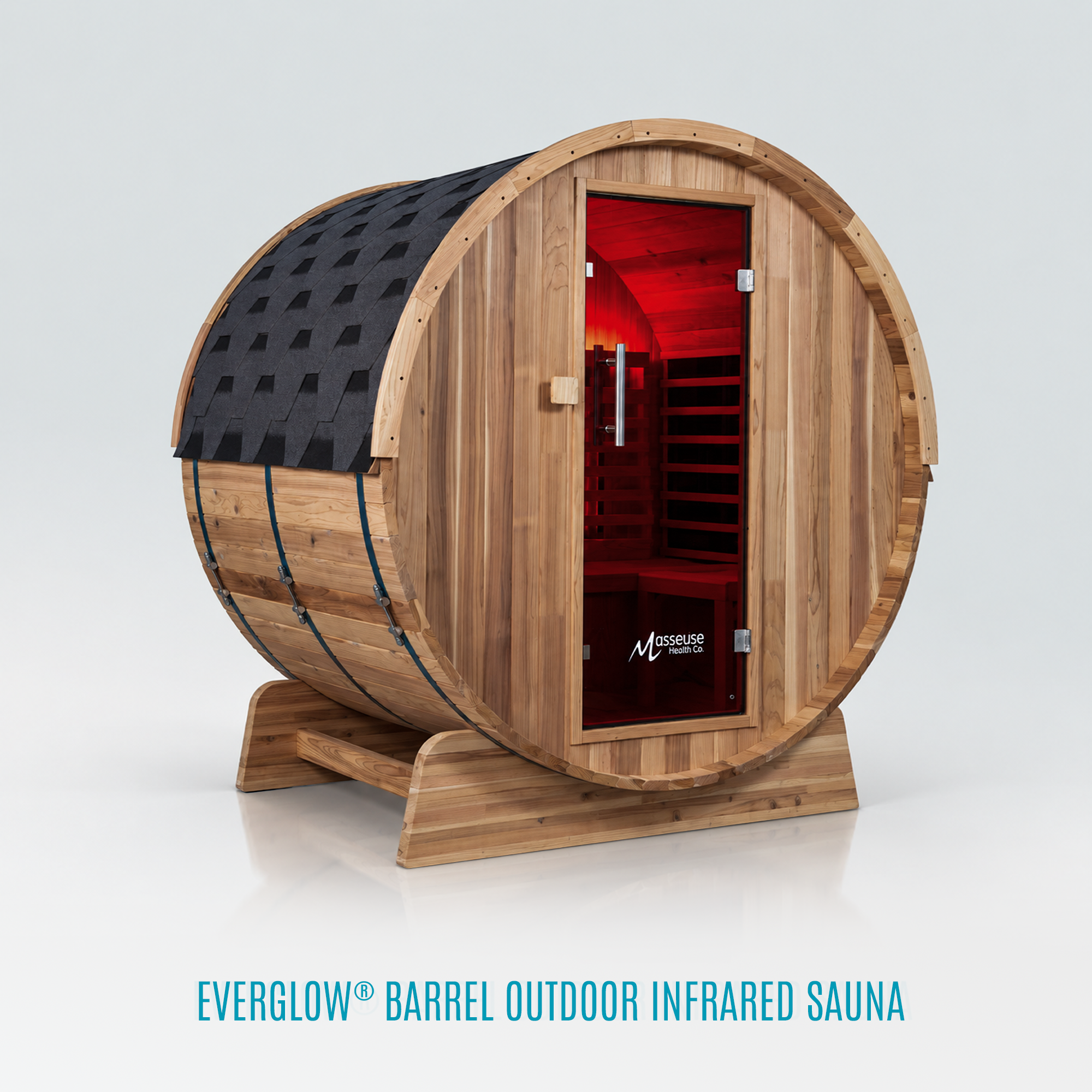 EverGlow® Barrel Outdoor Infrared Sauna