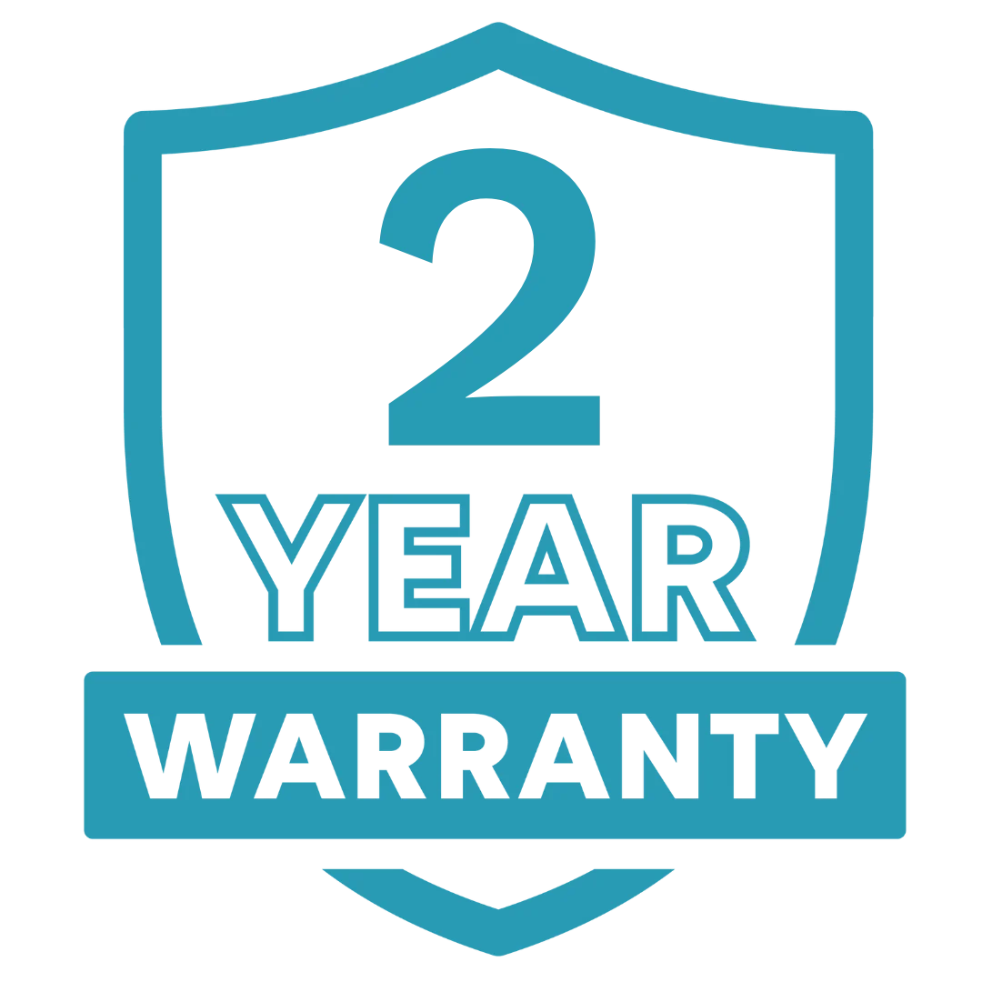 2 Year Warranty