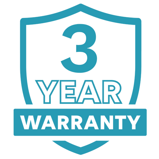 3 Year Warranty