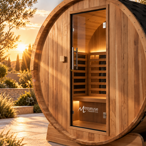 EverGlow® Barrel Outdoor Infrared Sauna