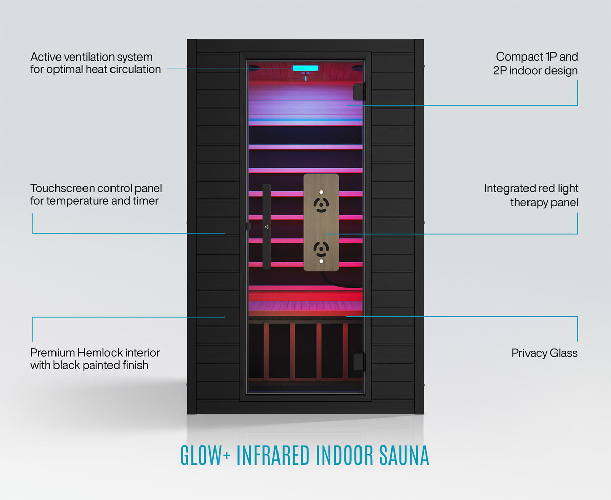 Glow+ Indoor Infrared Sauna