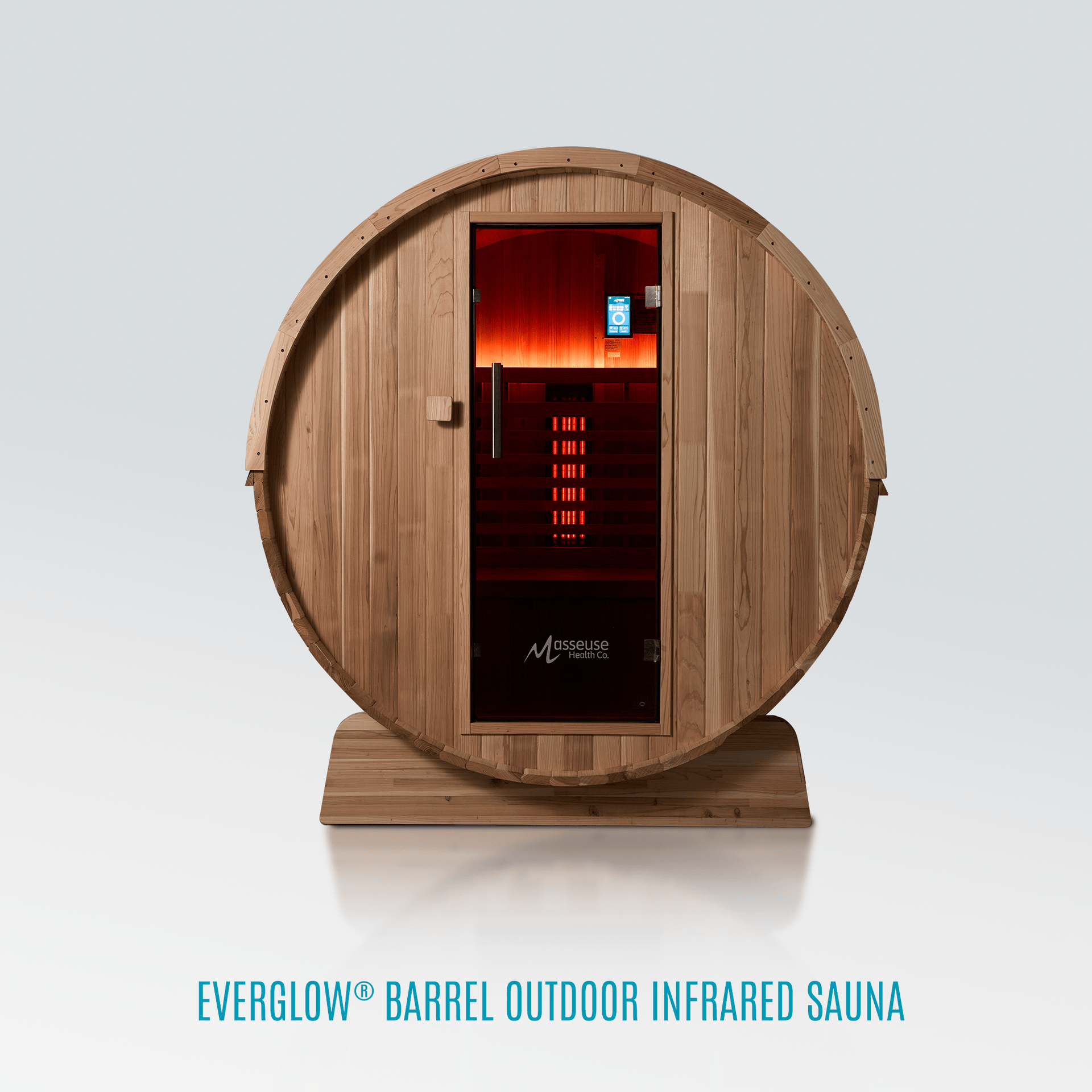 EverGlow® Barrel Outdoor Infrared Sauna