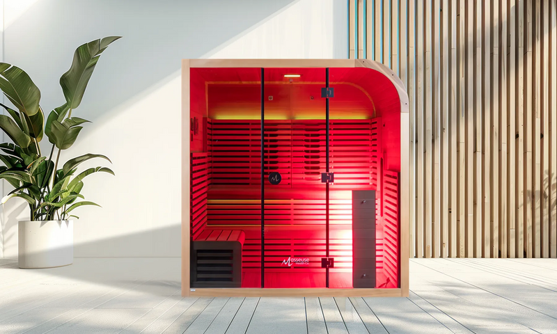 Infrared Heat at 60–65°C