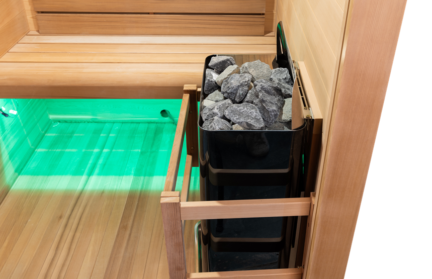 Experience Real Sauna Heat